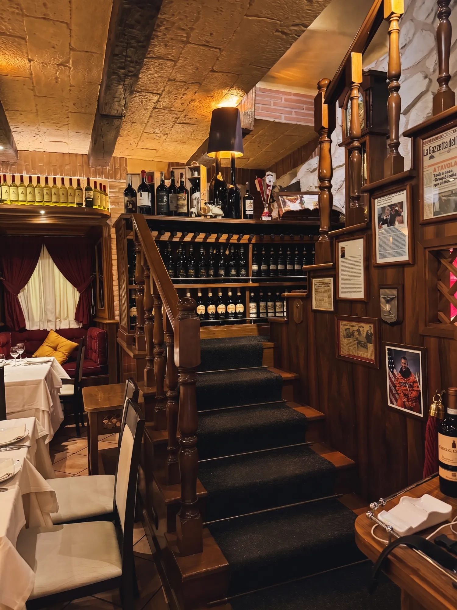 Ristorante Vladimiro Roma – Sala interna